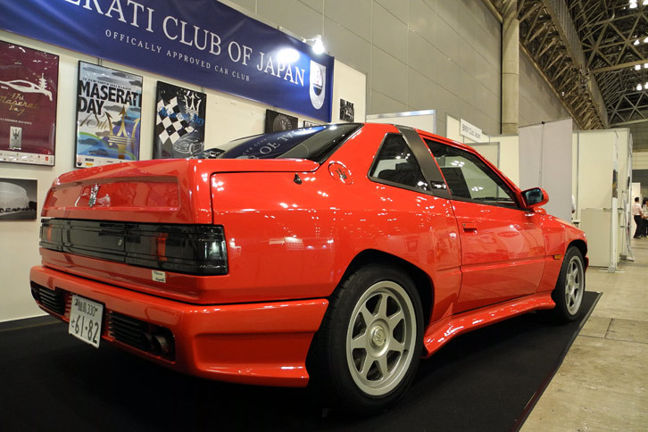Maserati Club of Japanのブース