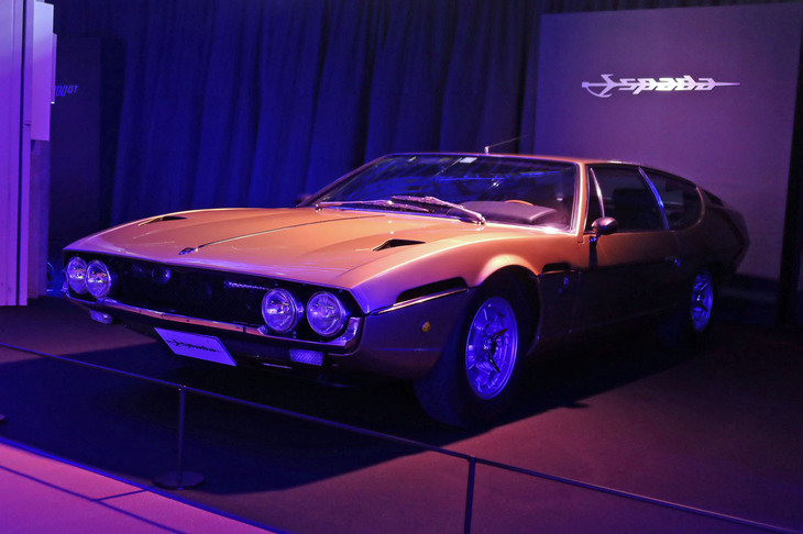 ランボルギーニ・エスパーダ（テメラリオ発表会場に展示された車両）