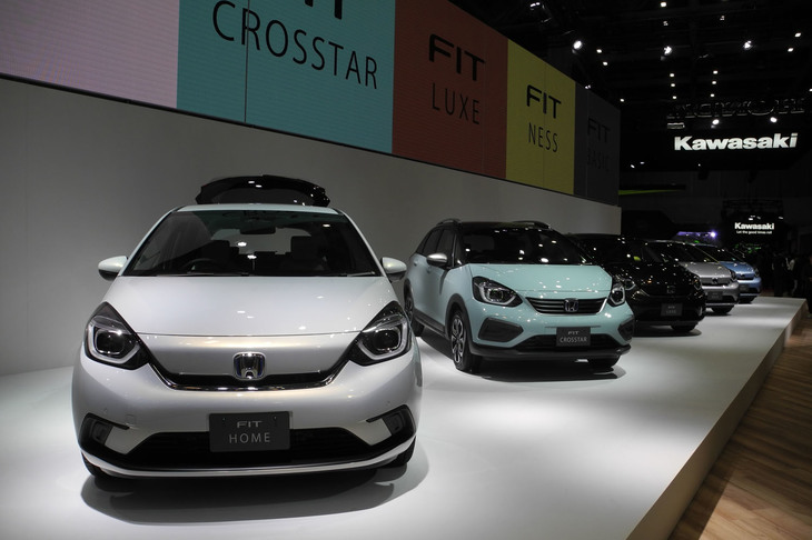 欧州では「ジャズ」の名で知られる「ホンダ・フィット」の新型もデビューした。