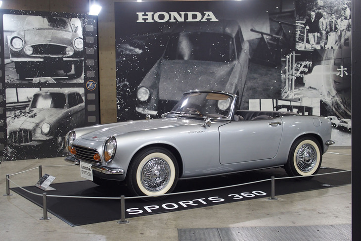 ホンダブースの様子。