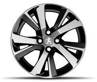 ホイールは、「ブラックアロイホイール」のほか、写真の「ツートンアロイホイール」を組み合わせることができる。