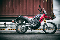 250ccクラスの新しいオフロードモデルとして、2017年2月20日に発売された「CRF250ラリー」。2015年3月の東京／大阪モーターサイクルショーに出品されたコンセプトモデルの市販版にあたる。