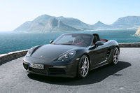 スバルの塩川氏は新型「BRZ」のライバルについて、「ポルシェの『ボクスター／ケイマン』を意識している」と語った。写真は現行型の「ポルシェ718ボクスター」。