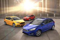 キビキビした走りで人気の高かった「フォーカス」は、Cセグメントのコンパクトハッチバック。欧州フォードが開発・製造を担当した。写真は2016年モデルで、日本で正規販売された最終型。2018年にフルモデルチェンジされ、現在は4代目に進化している。