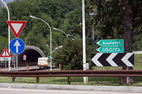 錆びたガードレールに心が痛む。北部アルト・アディジェにて。