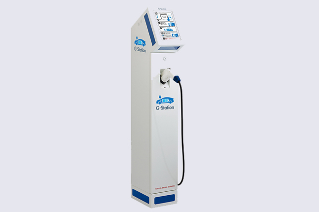 EV、PHV向けの充電器。