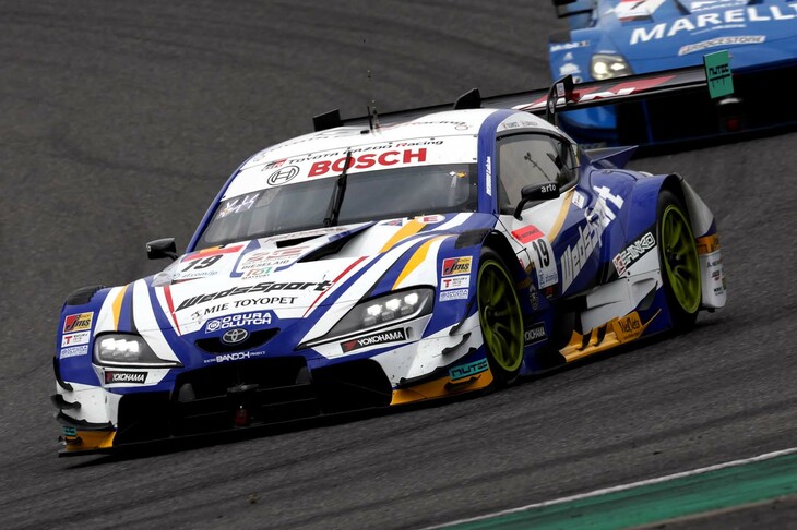 国本雄資／阪口晴南組のNo.19 WedsSport ADVAN GR Supra。（写真提供 GTA）