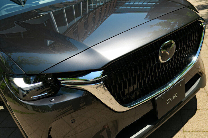 マツダCX-60 XDエクスクルーシブモード（フロントマスク）