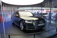 【東京モーターショー2017】アウディ、自動運転レベル3を実現した新型「A8」を披露