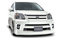 すかさず出します、「ヴォクシー」「ノア」用カスタマイズ商品