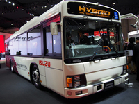 「いすゞ・エルガ ハイブリッド ノンステップバス」