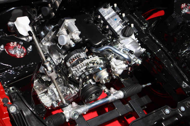 ダイハツK-OPENランニングプロト2