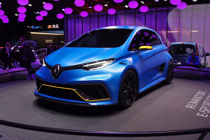 ルノー・ゾエE-SPORTコンセプト