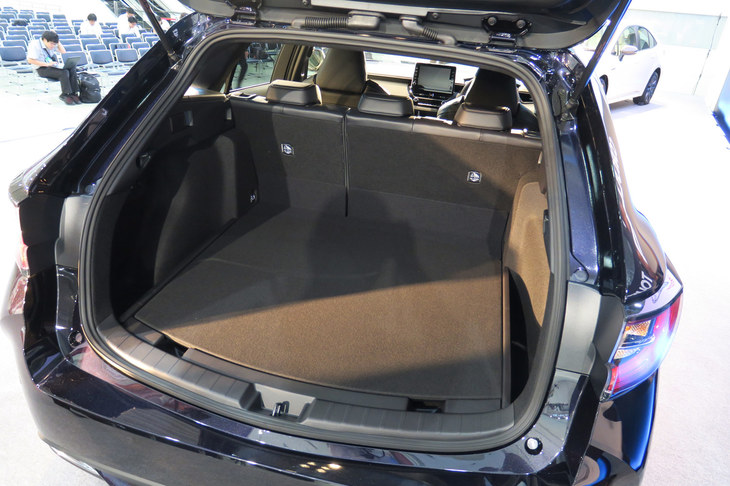 トヨタ・カローラ ツーリング ハイブリッドW×B（ラゲッジルーム）