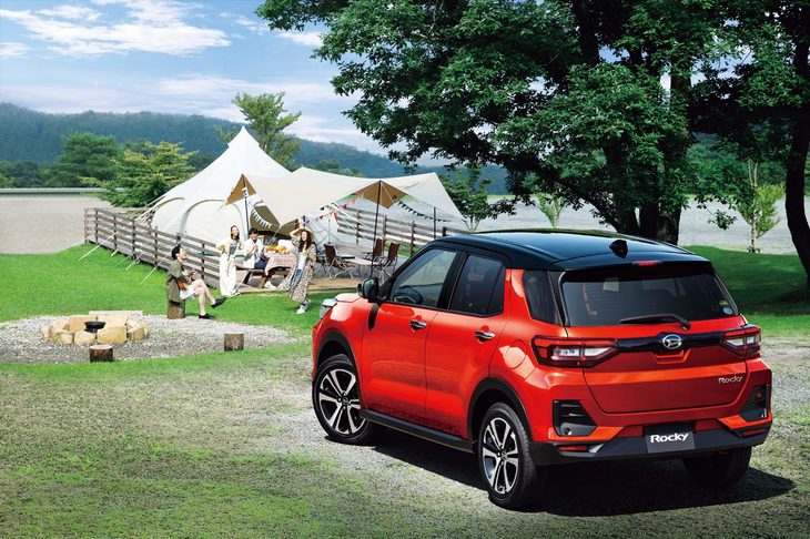 「ロッキー」は軽乗用車「タント」に続く、“DNGA世代”のモデルの第2弾にあたる。