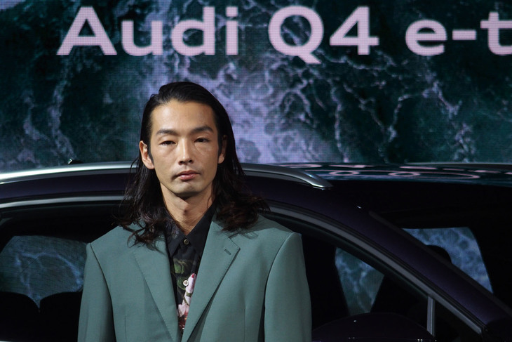 イベントゲストの森山未來氏。