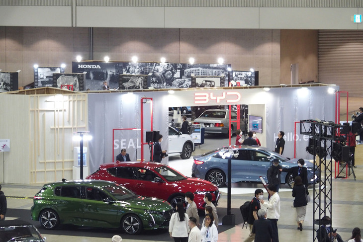 「オートモビル カウンシル2023」の会場の様子。