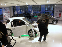 ランデブートヨタの内部。2010年3月撮影。