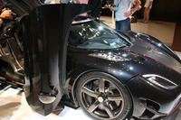 特徴的な開き方をするラプタードア。