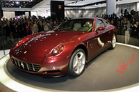 【デトロイトショー2004】フェラーリの新型2+2「612スカリエッティ」公開の画像