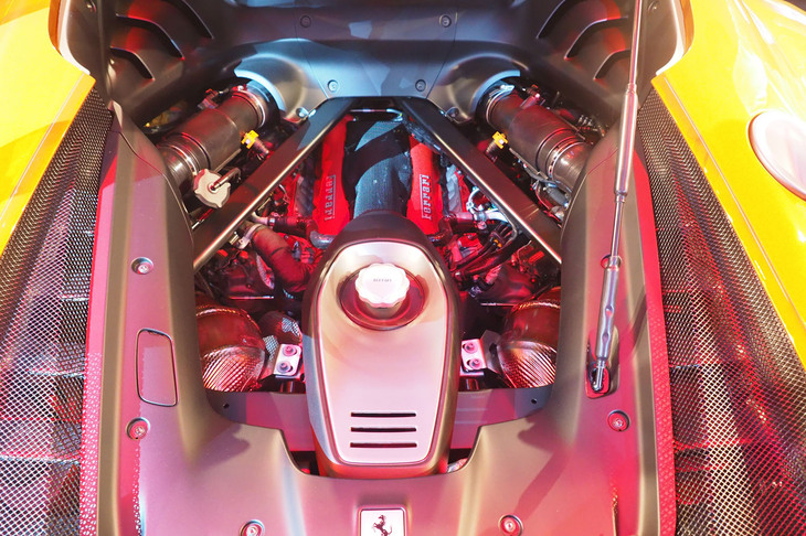 フェラーリ849テスタロッサ（エンジン）