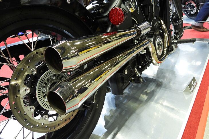 ブリトニー・オルセン氏の手になる「インディアン・スカウト」。