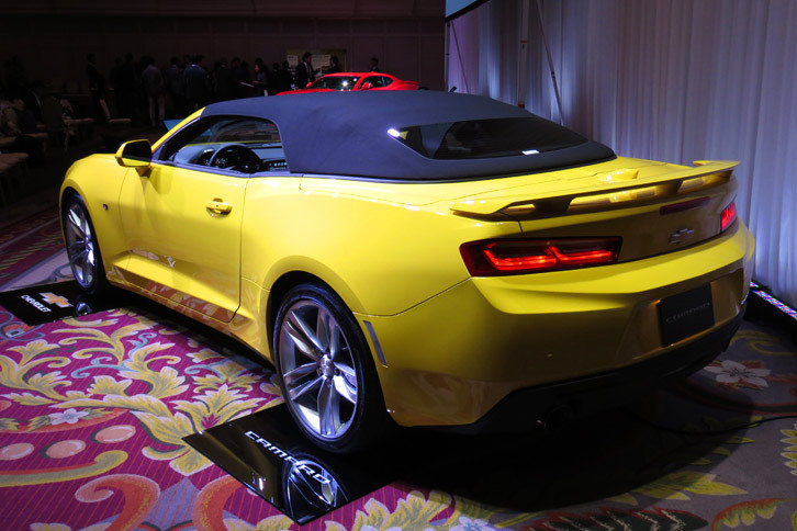 シボレー・カマロ コンバーチブル（エクステリア）