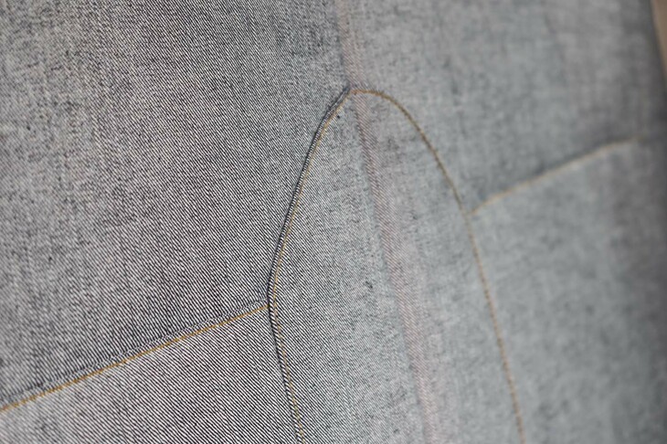 日産ルークスBEAMSカスタマイズド コンセプト（シート地のアップ）