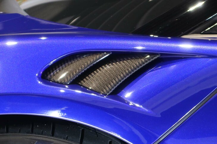 マクラーレン・アルトゥーラ スパイダー（フロントフェンダーのエアアウトレット）