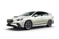 2022年11月に登場した「レヴォーグ」のアプライドC型。機能性の向上や装備の拡充、防犯機能の強化を中心に一部改良が実施された。写真は「STI Sport EX」。