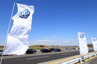 およそ3年ぶりの開催となった「フォルクスワーゲン・テックデイ」。会場は栃木県栃木市にあるGKNドライブラインジャパンのプルービンググラウンドを使用している。