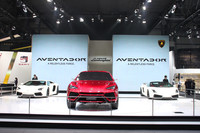 ランボルギーニブースの様子