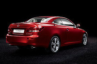 「レクサスIS」のコンバーチブルモデル「IS 250C」を発表【パリサロン08】の画像