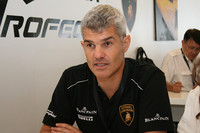 ランボルギーニ・ジャパンのエジナルド・ベルトリ代表。（webCG）