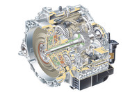 ボルボがゲトラク社と共同開発したデュアルクラッチギアボックス、「パワーシフト」。