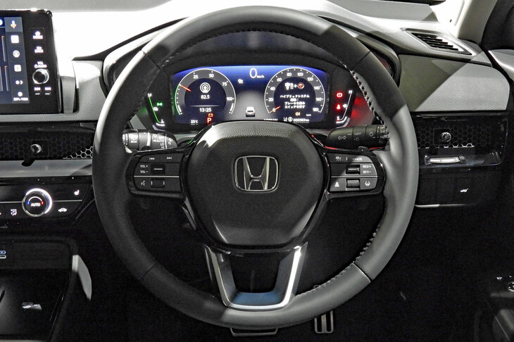 ホンダCR-V e：HEV RS（ステアリングホイール）