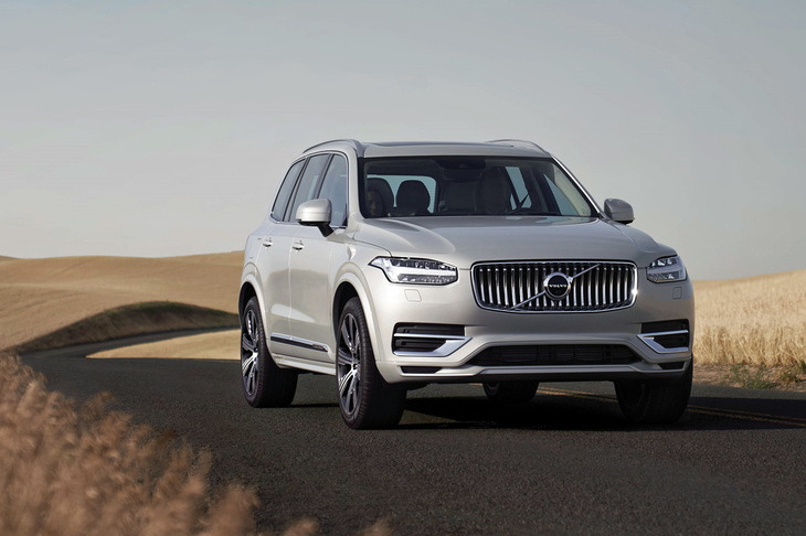 ボルボの最上級SUV「XC90」。同社の次世代EV製品群は、まずはXC90の後継モデルから登場するとされている。