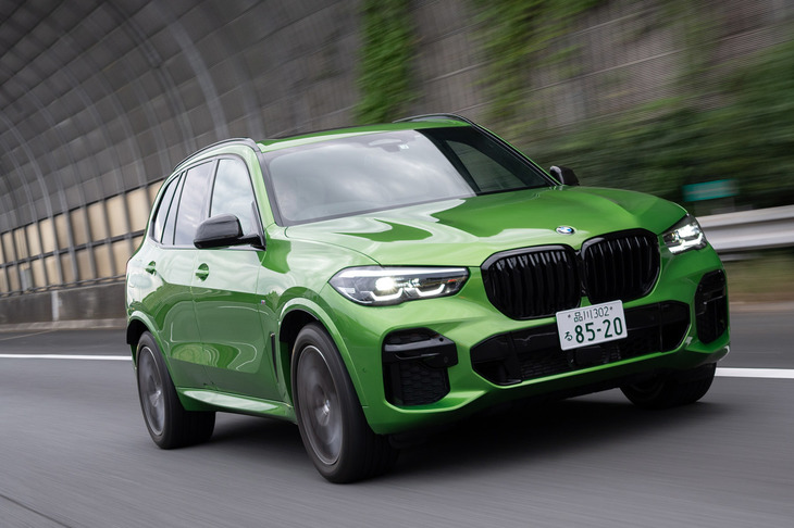 BMW X5 xDrive40d Mスポーツ（写真：向後一宏）
