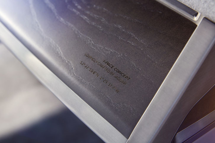 ジャガーIペース コンセプト（インテリア）