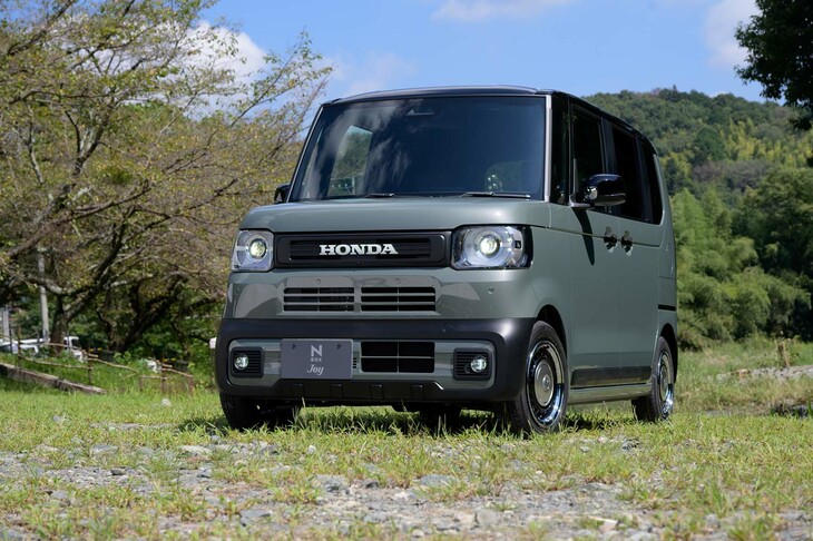 ホンダN-BOXジョイ ターボ 「アクティブフェイスパッケージ」装着車（エクステリア）
