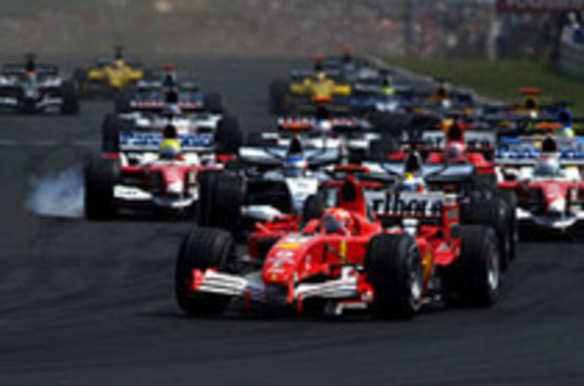 F1 2005】第13戦ハンガリーGP、ライコネン4勝目、アロンソ無得点で