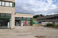 アルファ・ロメオ販売店跡。2012年頃。