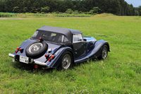 キャンバストップやトノカバーを使う際には、無数にあるボタンを一つひとつ閉じて車体に固定しなければならない。