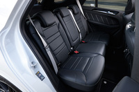 「GLE63 S」のリアシート。