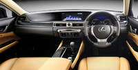 「レクサスGS450h」のインテリア。