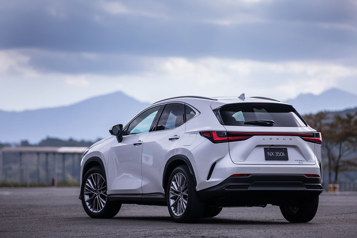 NX350h“バージョンL”（リアビュー）