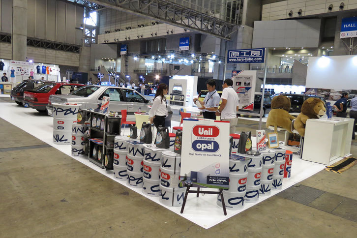 原工房のブースの様子。