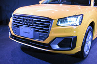 フロントまわりにおける「Q2」の特徴となっている八角形のグリルは、今後アウディのSUVラインナップに広く採用されていくこととなる。