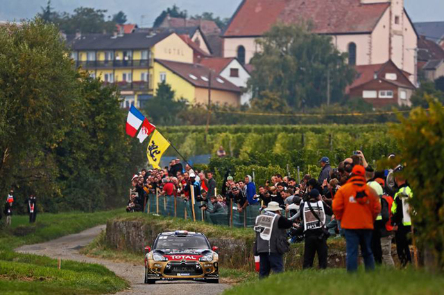 セバスチャン・ローブが引退 「WRC第11戦ラリー・フランス」観戦