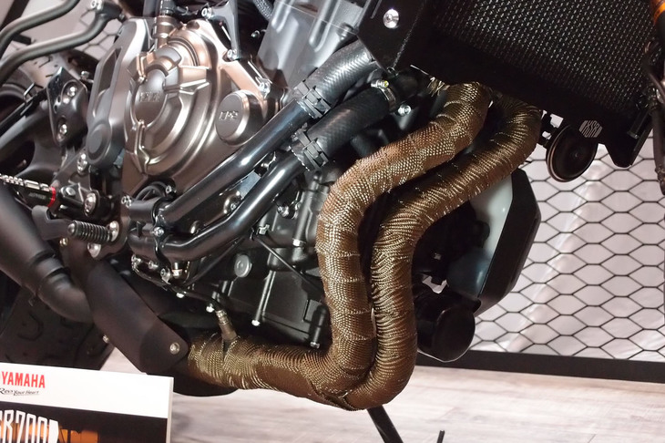 ヤマハXSR700 ABS “FASTER SONS”コンセプト（エンジン）